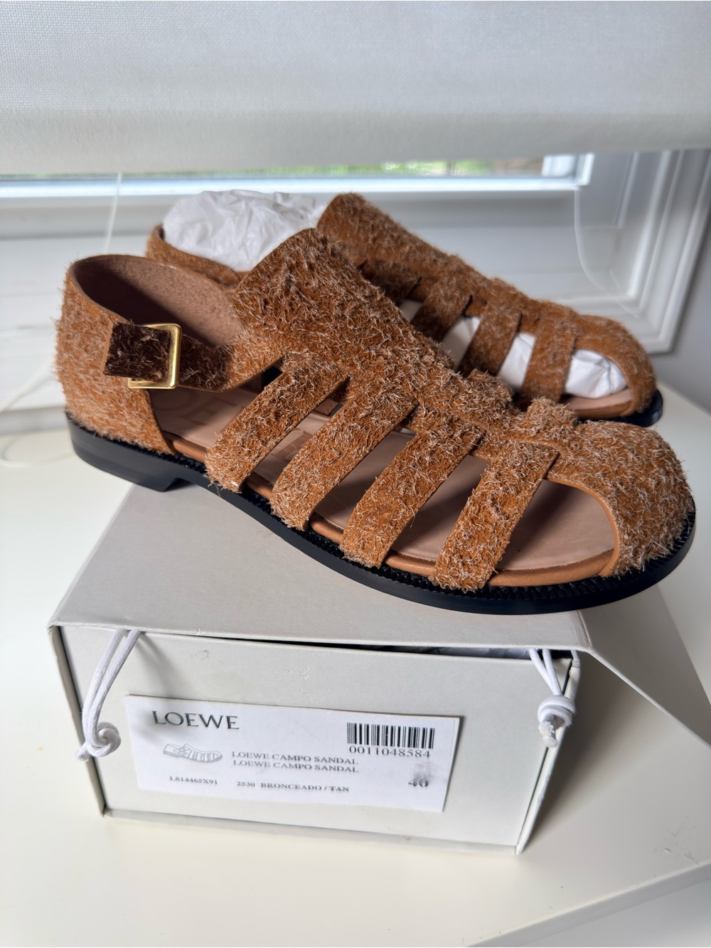 Loewe women’s Campo Sandals